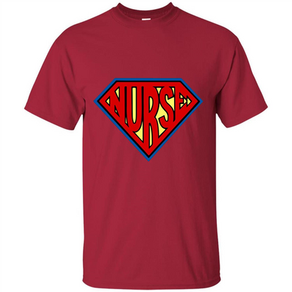 Super Nurse T-Shirt SuperHero SuperPower Nurse T-shirt Cardinal