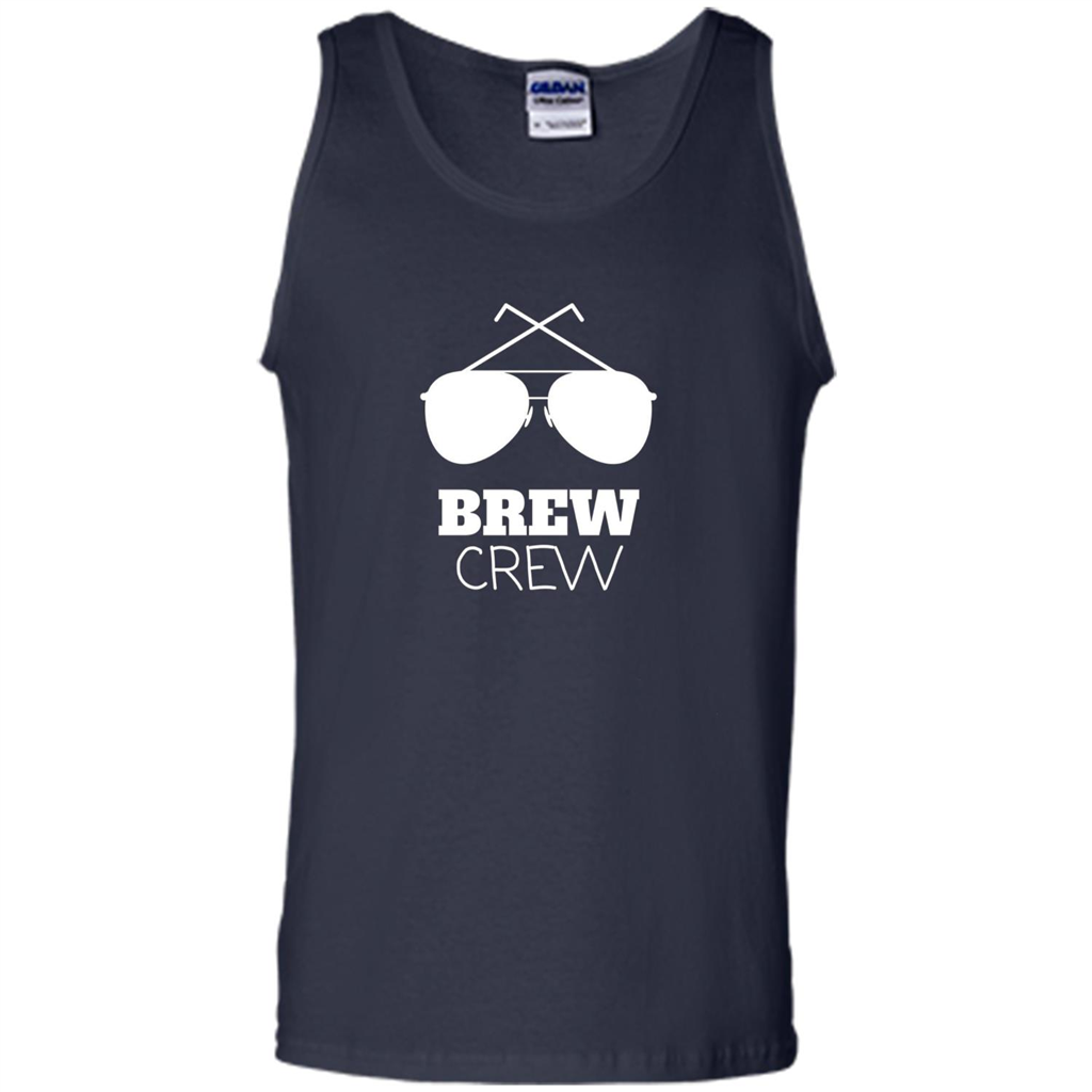 I'm The Brew Crew Groom Wedding Male T-Shirt Navy