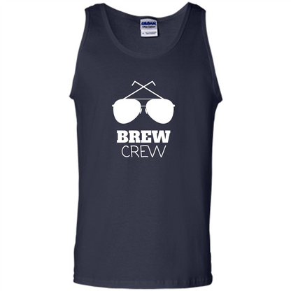 I'm The Brew Crew Groom Wedding Male T-Shirt Navy
