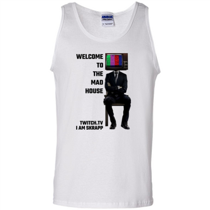 Welcome To The Mad House - I Am Skrapp T-shirt White