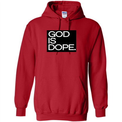 Christian T-shirt God Is Dope T-shirt Red