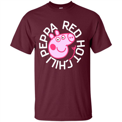 Red Hot Chili Peppa T-shirt Maroon