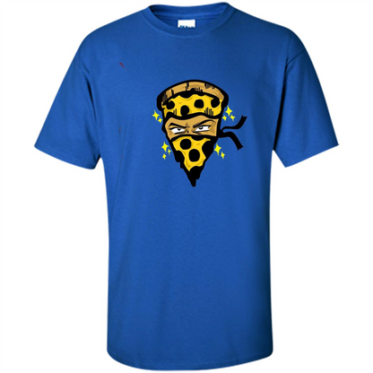Pizza Warrior Funny Foodie Food Lover T-shirt Royal