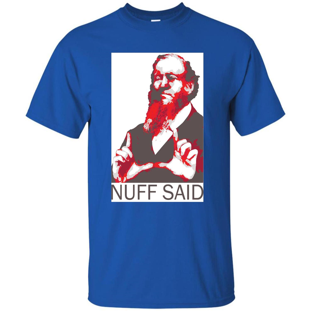 True Fan T-shirt Nuff Said Royal