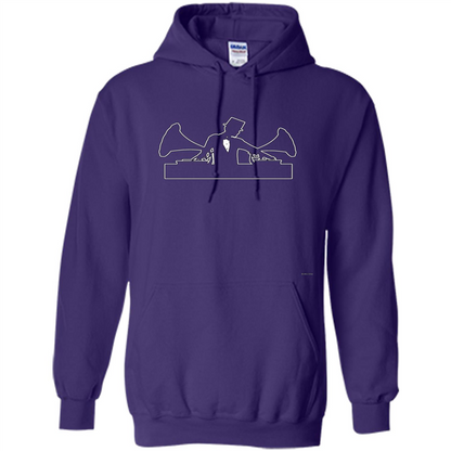 Put Your Hands Up T-shirt Purple