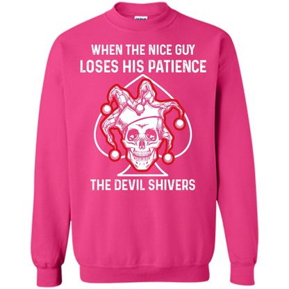 Jocker T-shirt When The Nice Guy Loses His Patience Heliconia
