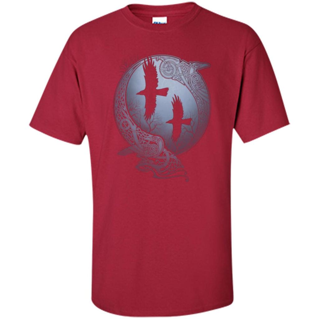 Odin's Revens T-shirt Cardinal