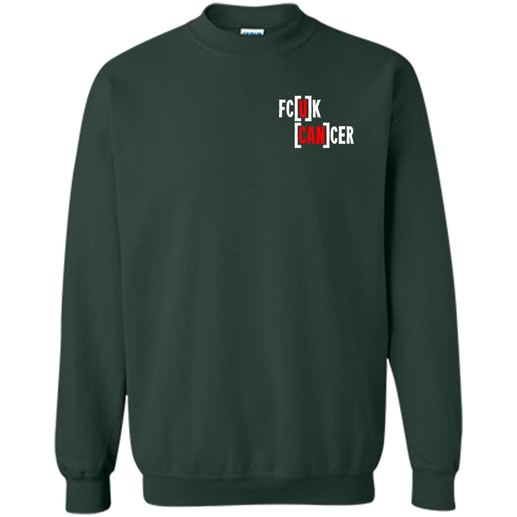 Cancer U CAN Inspiration T-shirt Forest Green