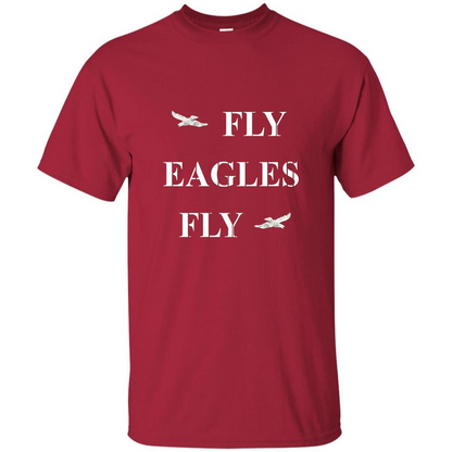 Flying Eagles Fly T-shirt Cardinal