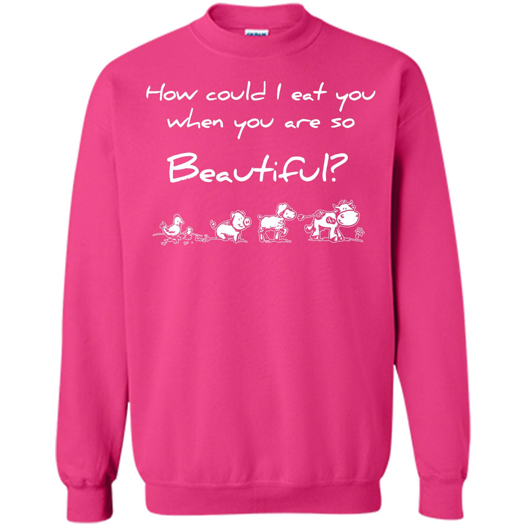 Animal T-shirt How Could I Eat You When You Are So Beautiful Heliconia