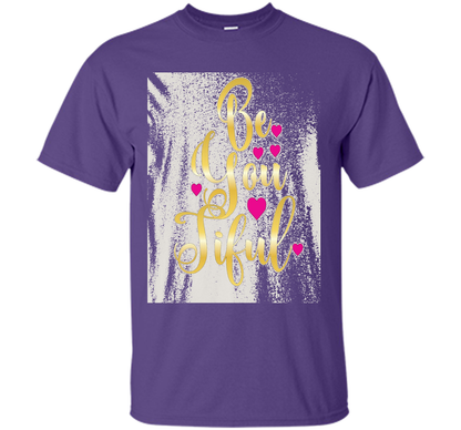 Beautiful Woman T-Shirt shirt Purple