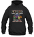 If It Doesn't Have To Do With My Grandkids Or Yarn Then I Don't Care ( Customized Name ) Hoodie