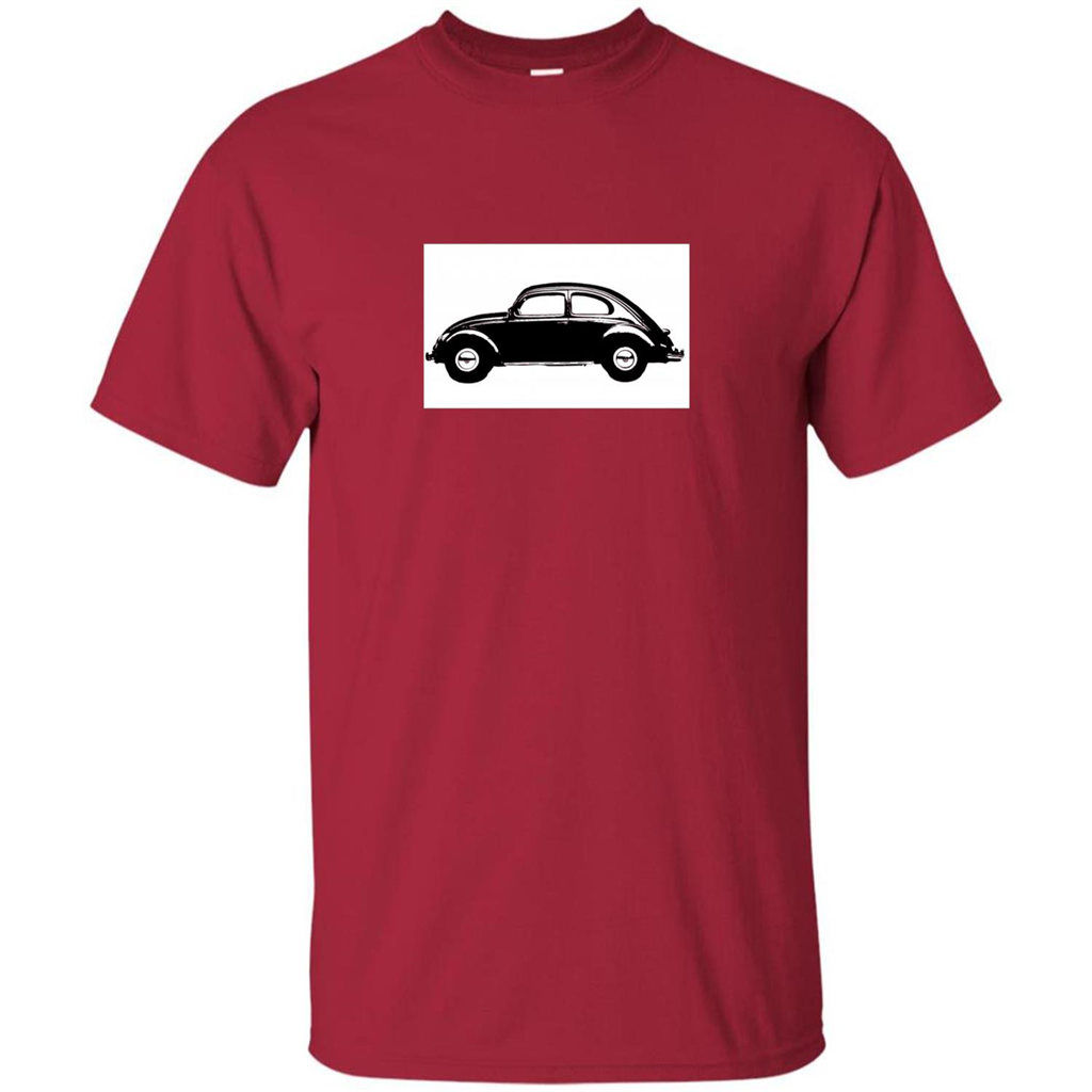 German Car T-shirt 1960's Beetle Cardinal