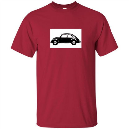German Car T-shirt 1960's Beetle Cardinal