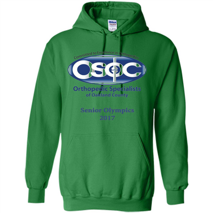 OSOC 9 Senior Olympics 2017 T-shirt Irish Green