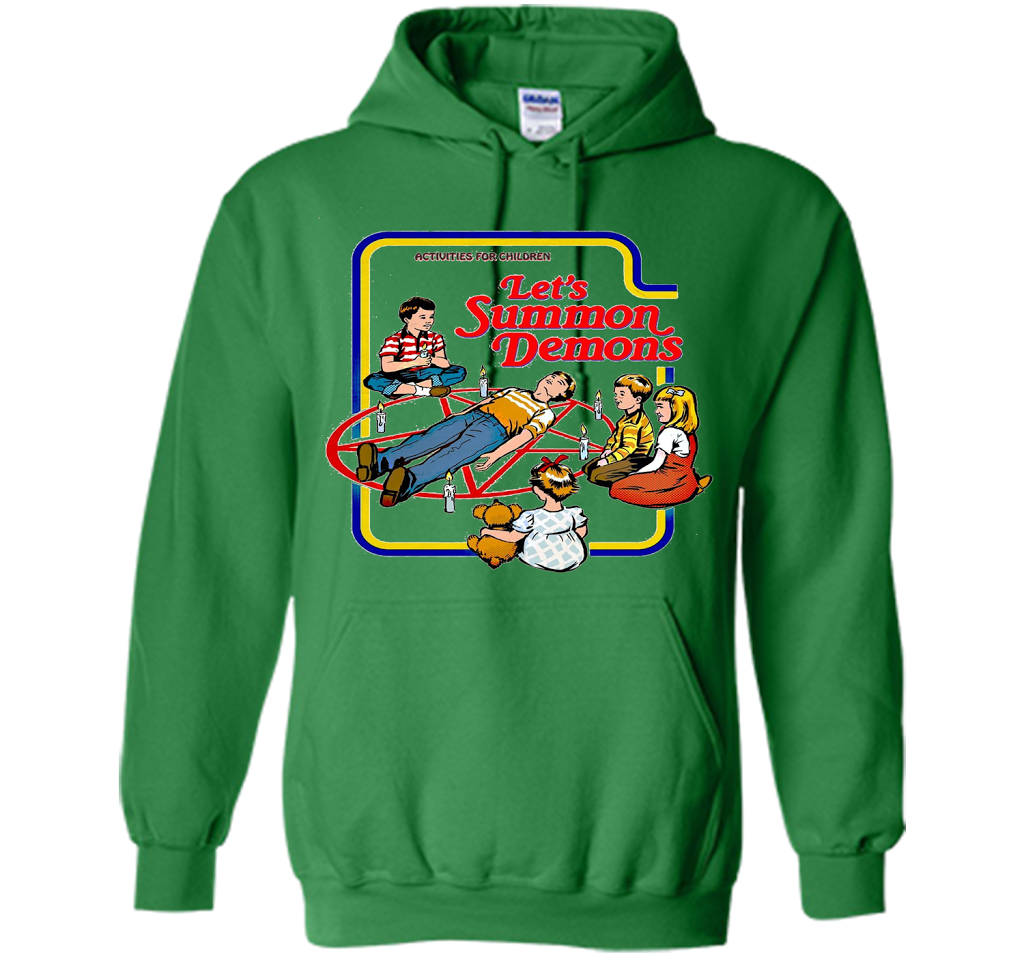 Let's summon demons T-shirt funny T-shirt Irish Green