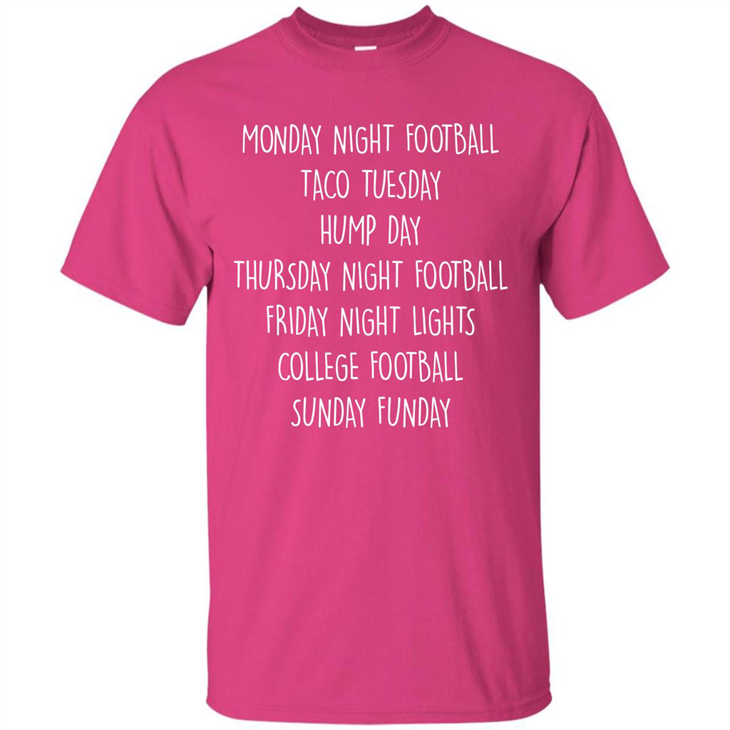 Football T-shirt Monday Night Football Taco Tuesday Heliconia