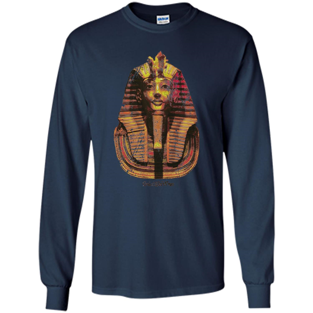 Distressed Pharoah T-shirt Navy