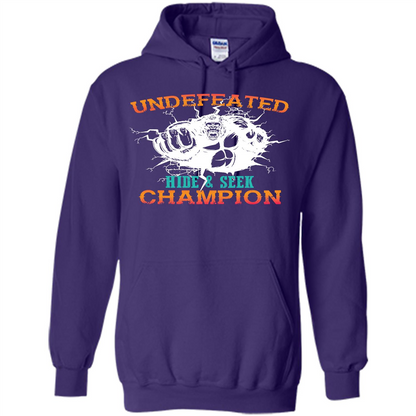 Undefeated Hide and Seek Champion T-shirt Purple