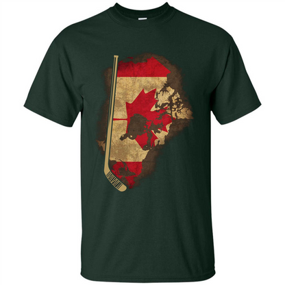 Canada Hockey T-shirt Forest Green
