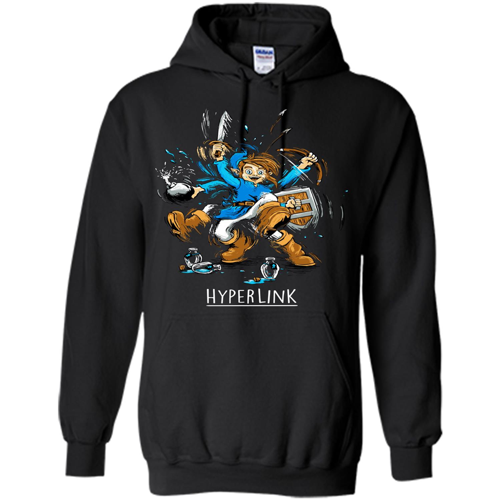 Gamer T-shirt HyperLink Black