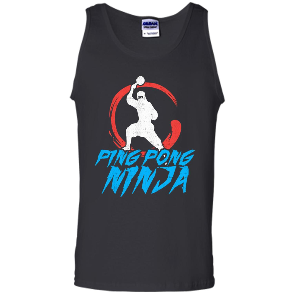 Ping Pong Ninja T-Shirt Black