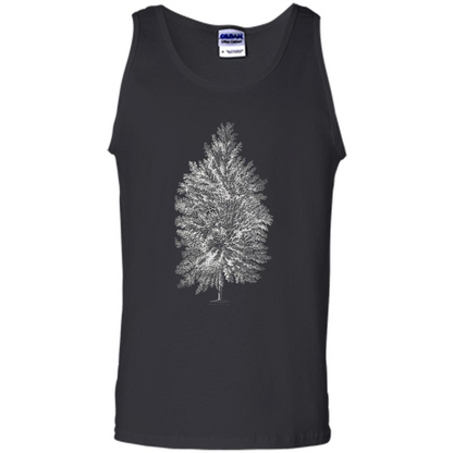 Poplar Tree T-shirt. Tree Poplar Tree Woodsman T-shirt Black