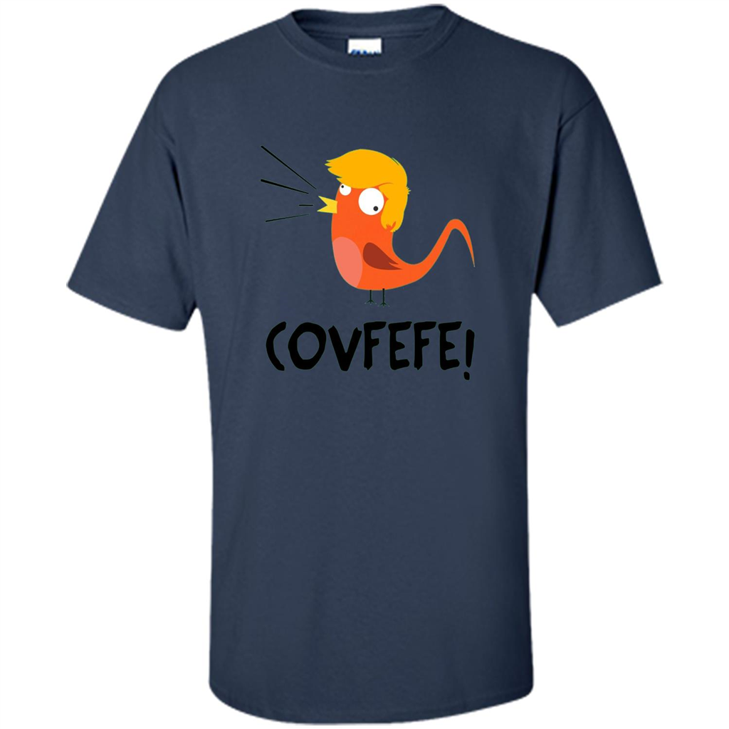 Covfefe Bird T-shirt Funny Political T-shirt Navy