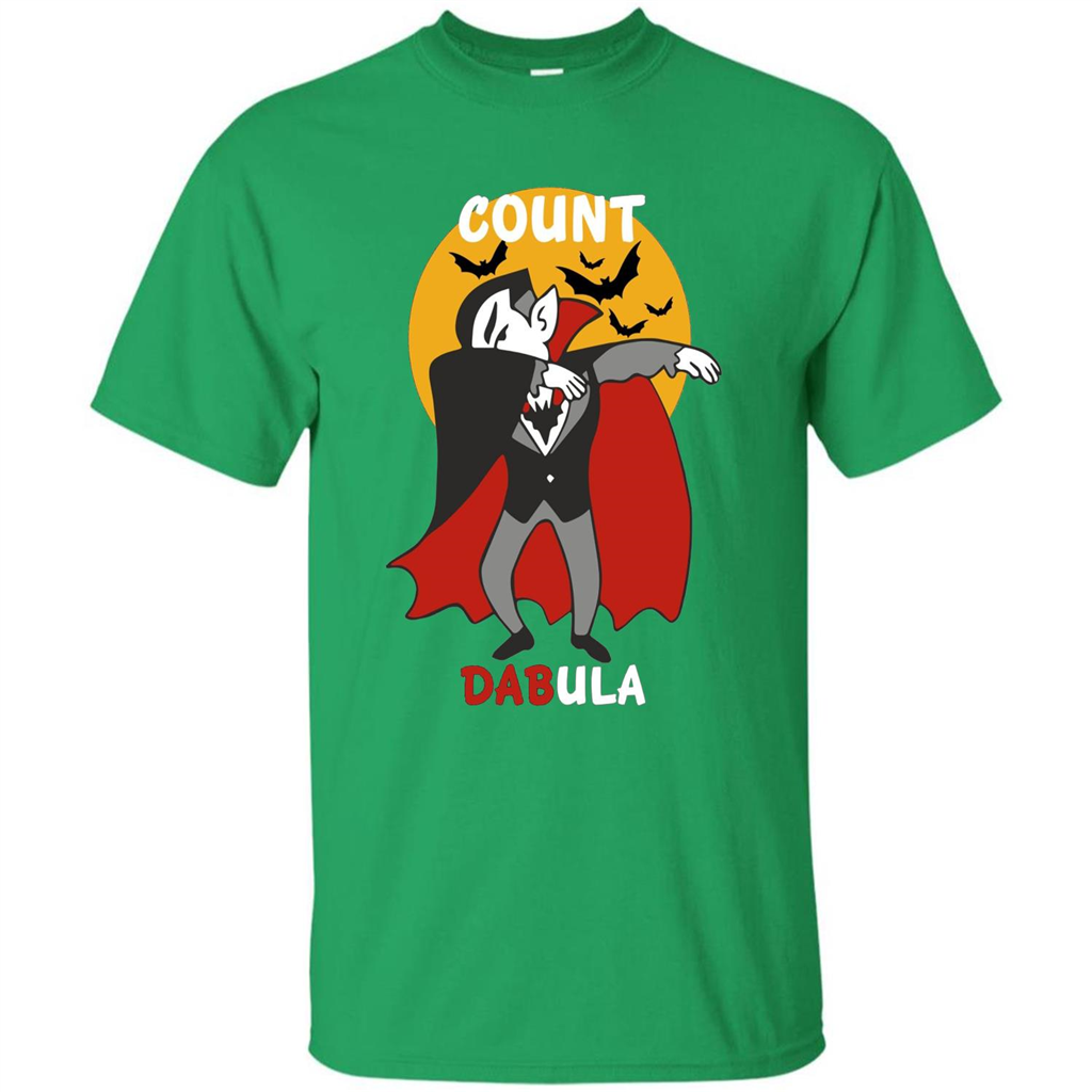 Count Dabula Dabbing Halloween T-shirt Irish Green