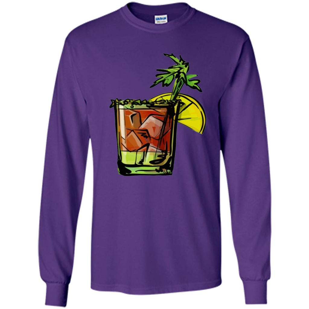 Bloody Mary T-shirt Cocktail Purple