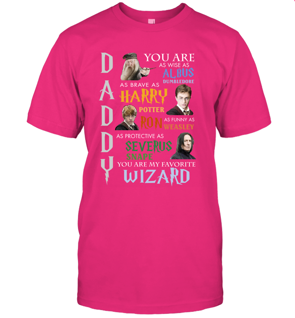 Daddy - You Are My Favorite Wizard Harry Potter T-Shirt T-Shirt Heliconia