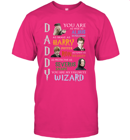 Daddy - You Are My Favorite Wizard Harry Potter T-Shirt T-Shirt Heliconia