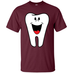 Happy Tooth Shirt Brushing Teeth T-shirt