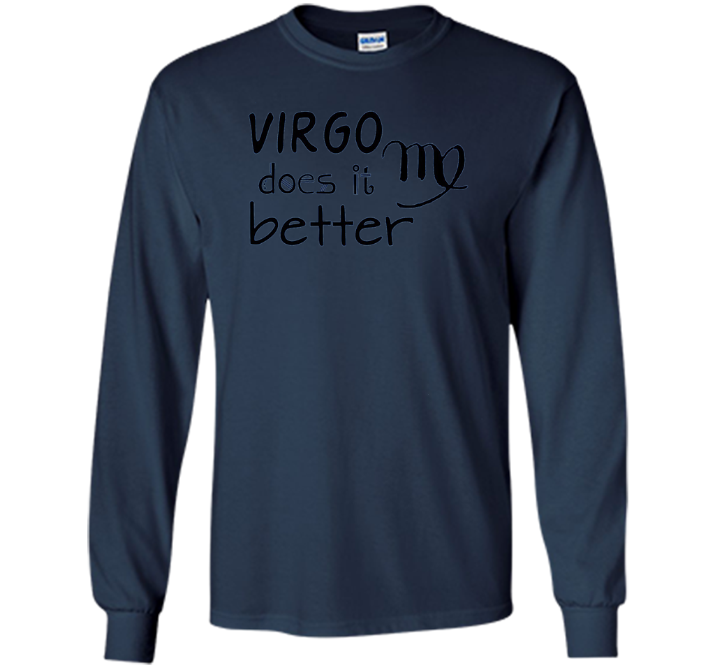 Astrology Zodiac Virgo - T Shirt t-shirt Navy