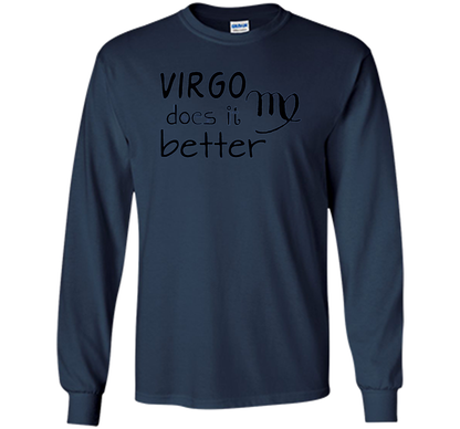 Astrology Zodiac Virgo - T Shirt t-shirt Navy