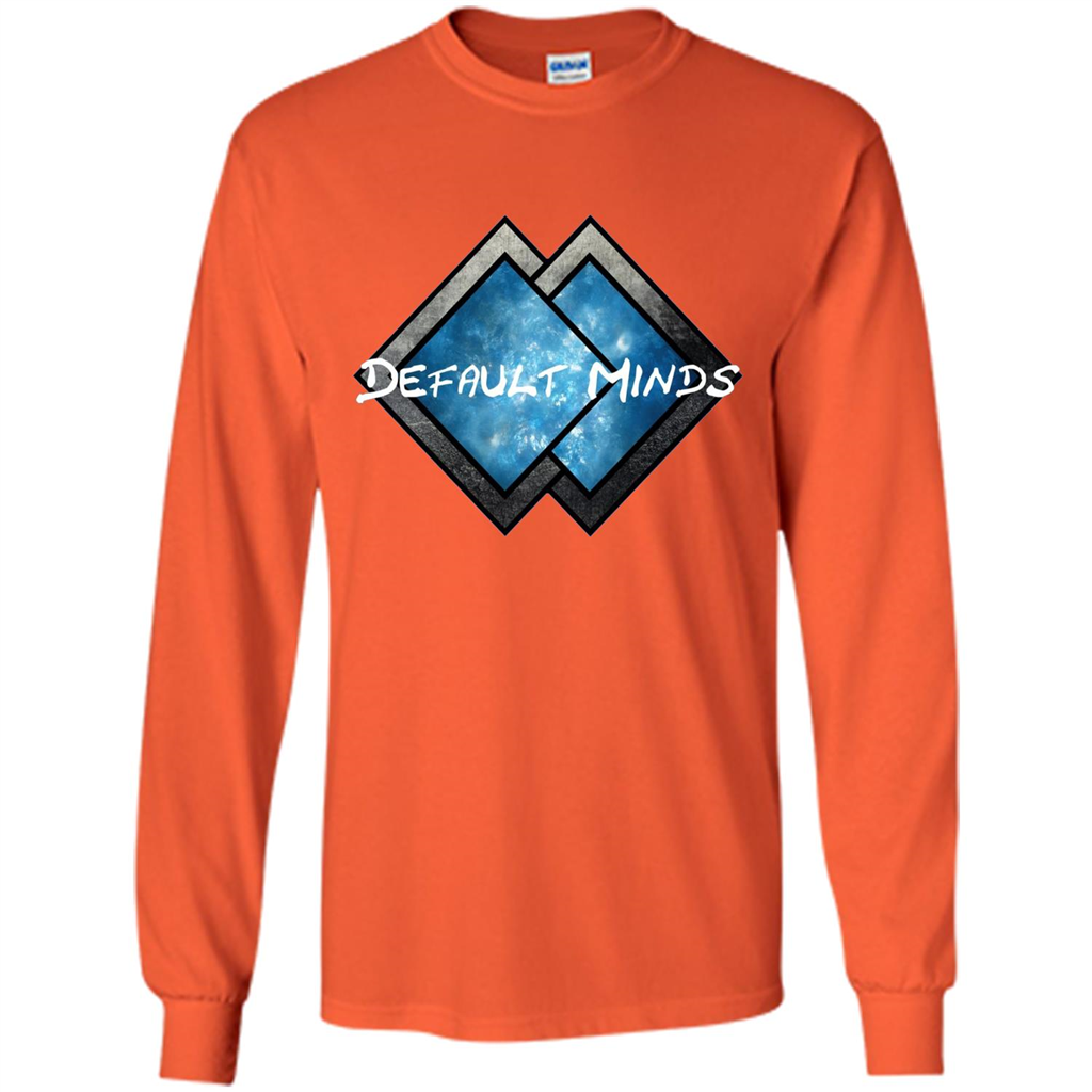 Music T-shirt Default Minds T-shirt Orange