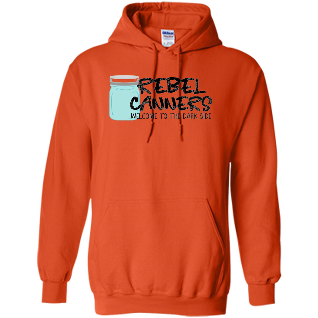 Rebal Canners Welcome To The Dark Side T-shirt Orange