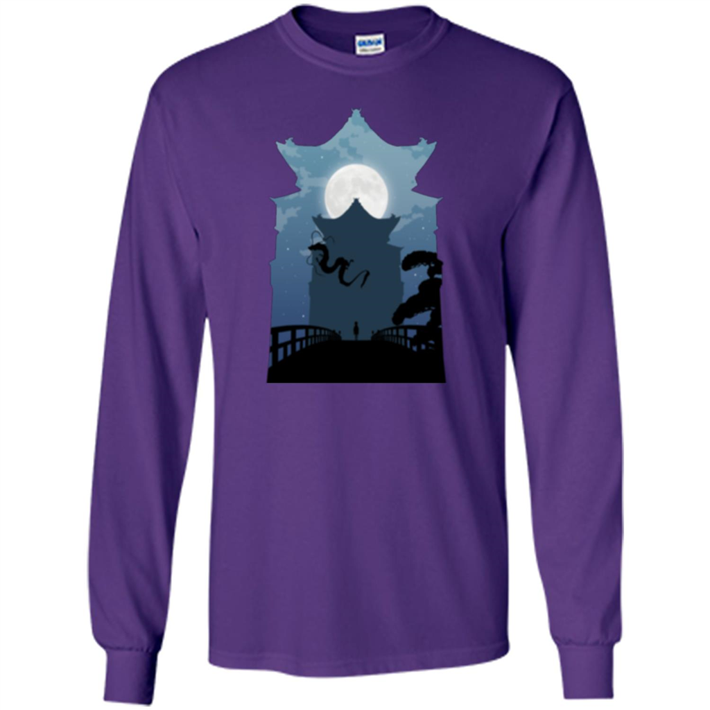 Chinese Dragon T-shirt Purple