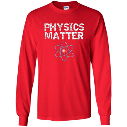 Physics T-shirt Physíc Matter T-shirt Red