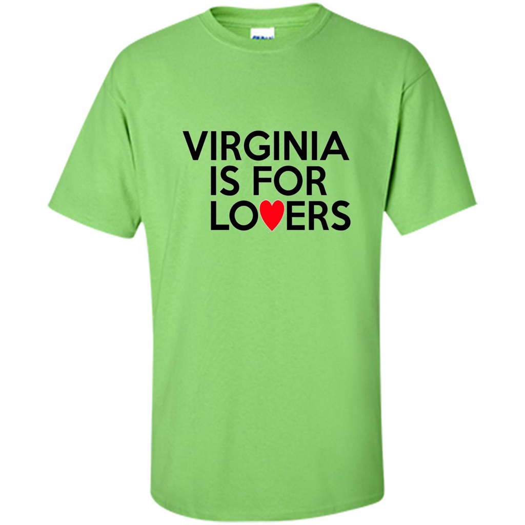 Virginia Is For The Lovers T-shirt Lime