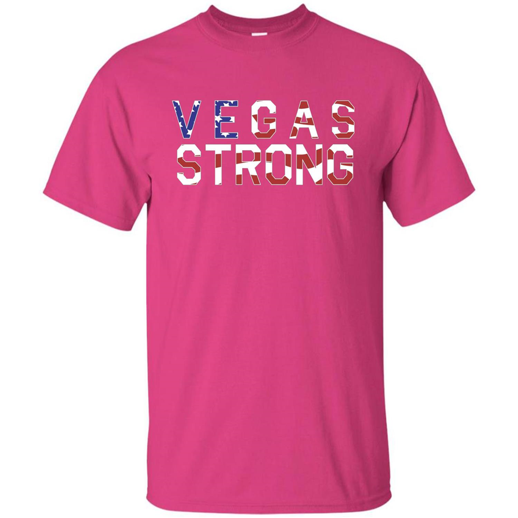 Vegas Strong T-Shirt Heliconia
