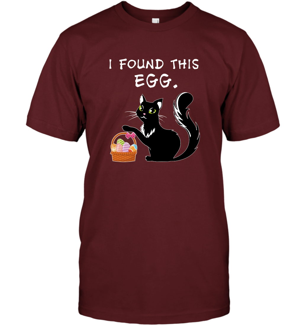 I Found This Egg Cat Easter Day Shirt T-Shirt T-Shirt Cardinal