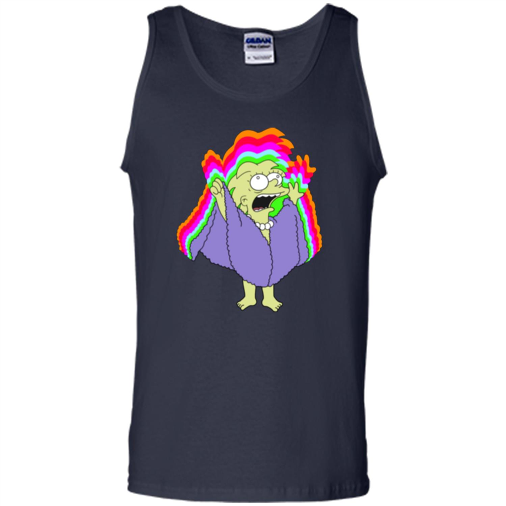 Lizard Queen T-shirt Navy