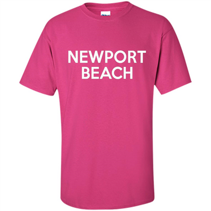 Newport Beach - California T-shirt Heliconia