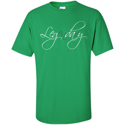 Gym T-shirt Leg Day Legendary Irish Green