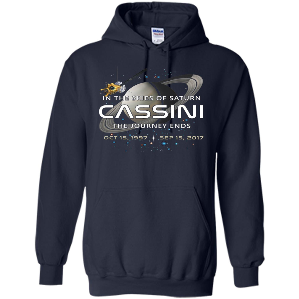 Cassini Spacecraft End Of Mission At Saturn T-Shirt Navy