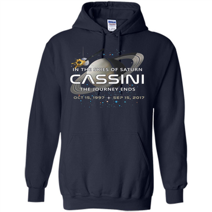 Cassini Spacecraft End Of Mission At Saturn T-Shirt Navy