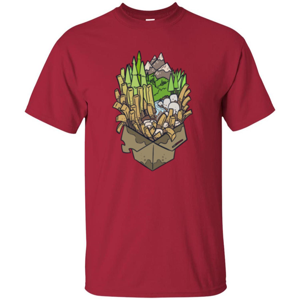 Poutine Forest T-shirt Cardinal
