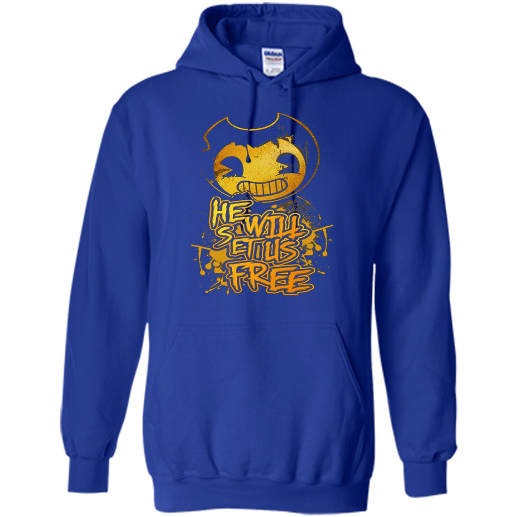 He Will Set Us Free T-shirt Royal