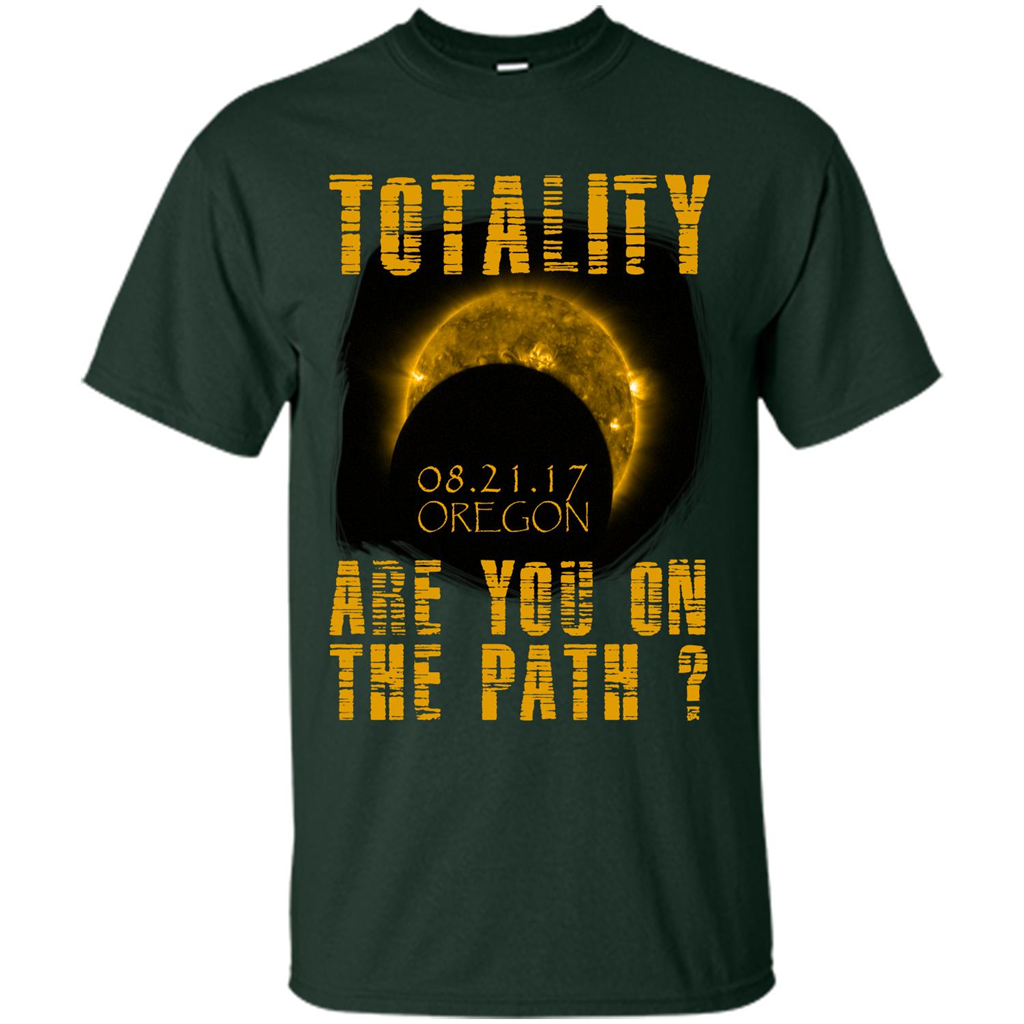 Oregon Totality Are You On The Path August 21 2017 Forest Green